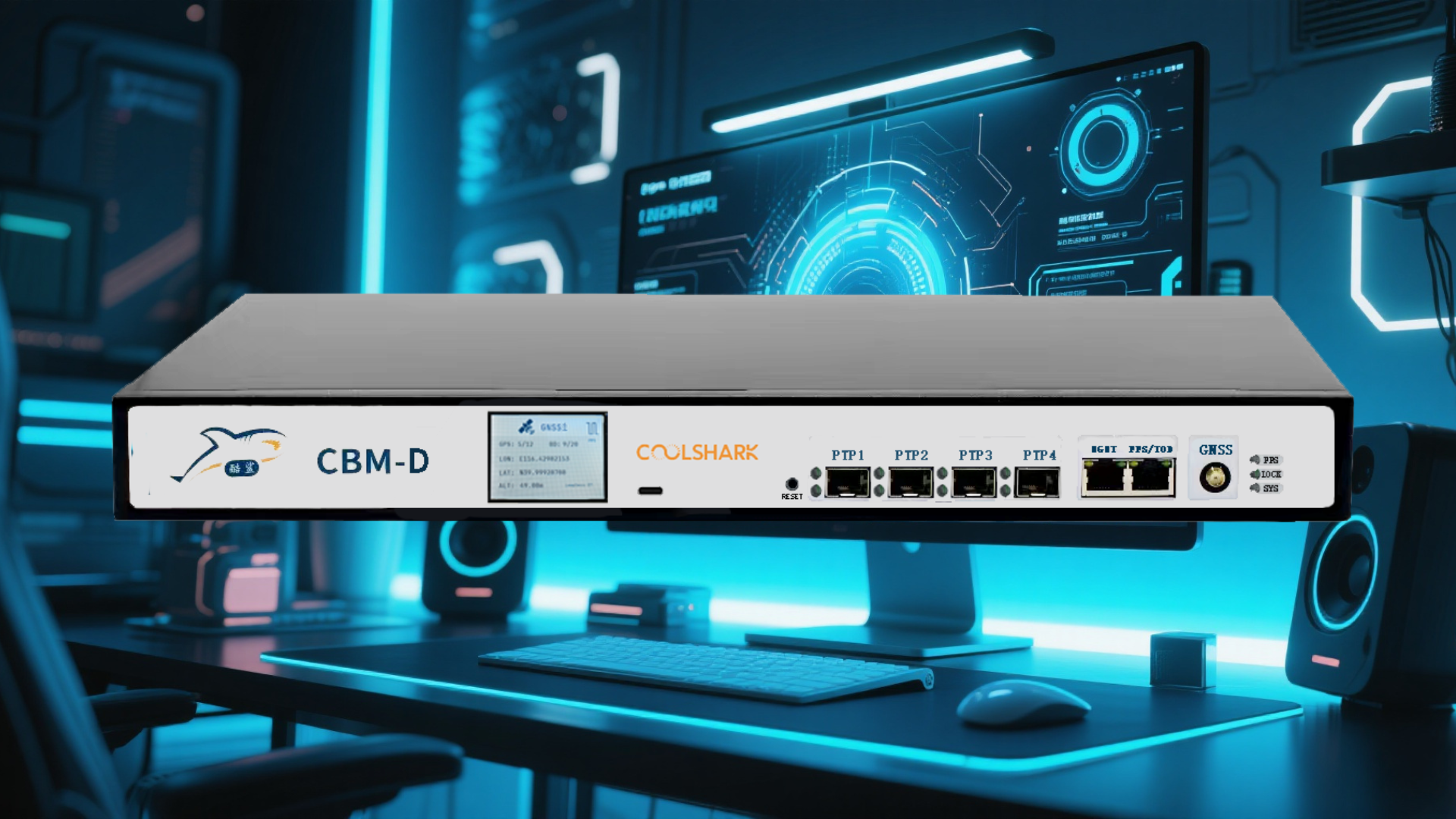 酷鯊科技重磅推出2萬(wàn)元銣鐘版PTP/NTP服務(wù)器CBM